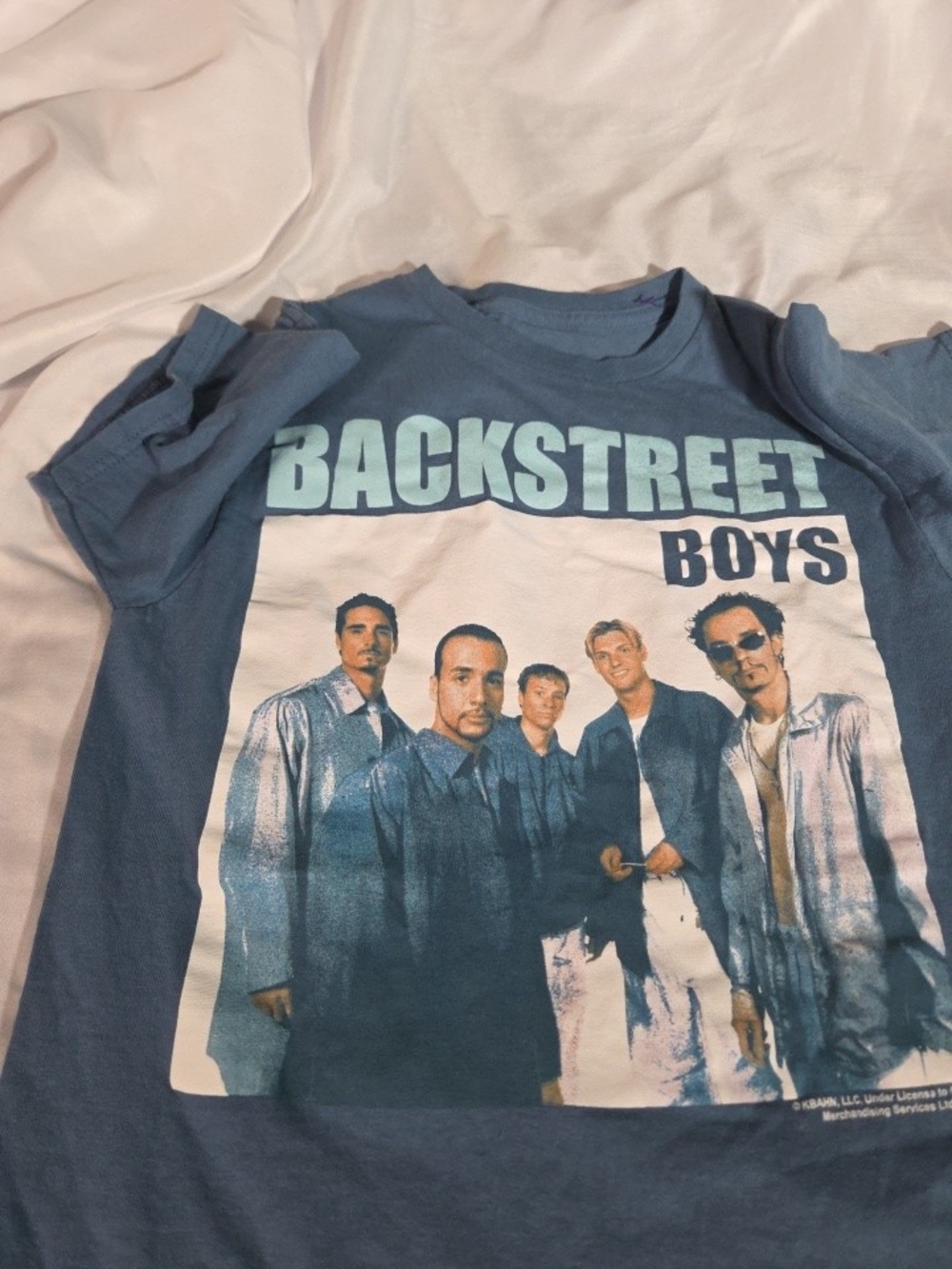 Backstreet Boys Graphic Short Sleeve Tee - Blue